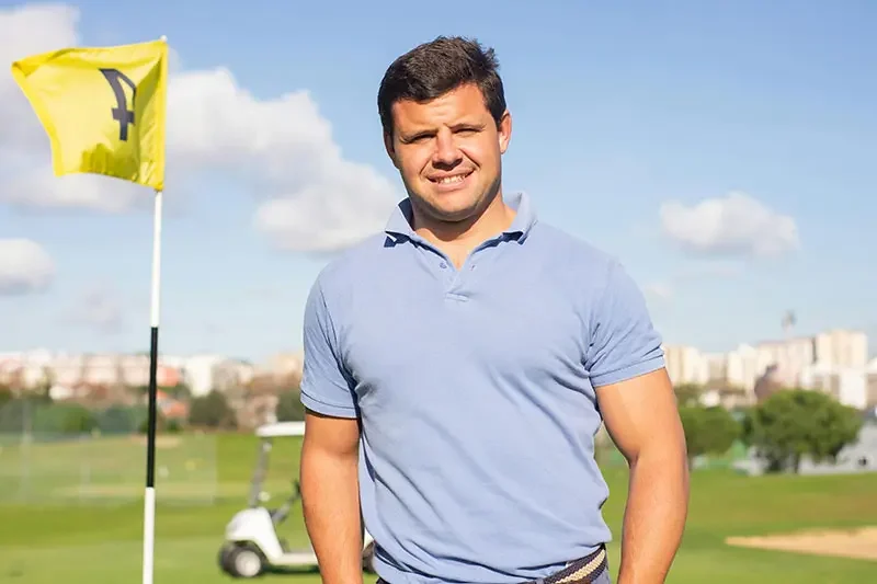 The D.r.i.v.e. System™ 2 Male golfer in his 40's